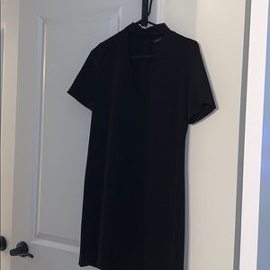 Zara short-sleeve shift dress